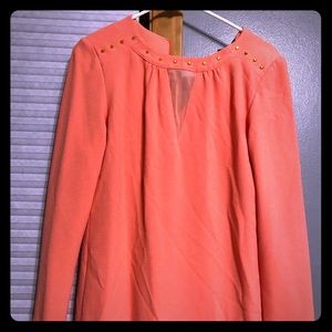 Long sleeve cocktail dress